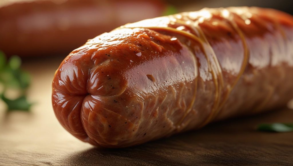 ジューシーな味わいのソーセージ