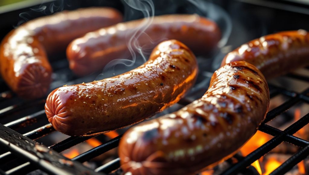 肉汁あふれるジューシーなウィンナー